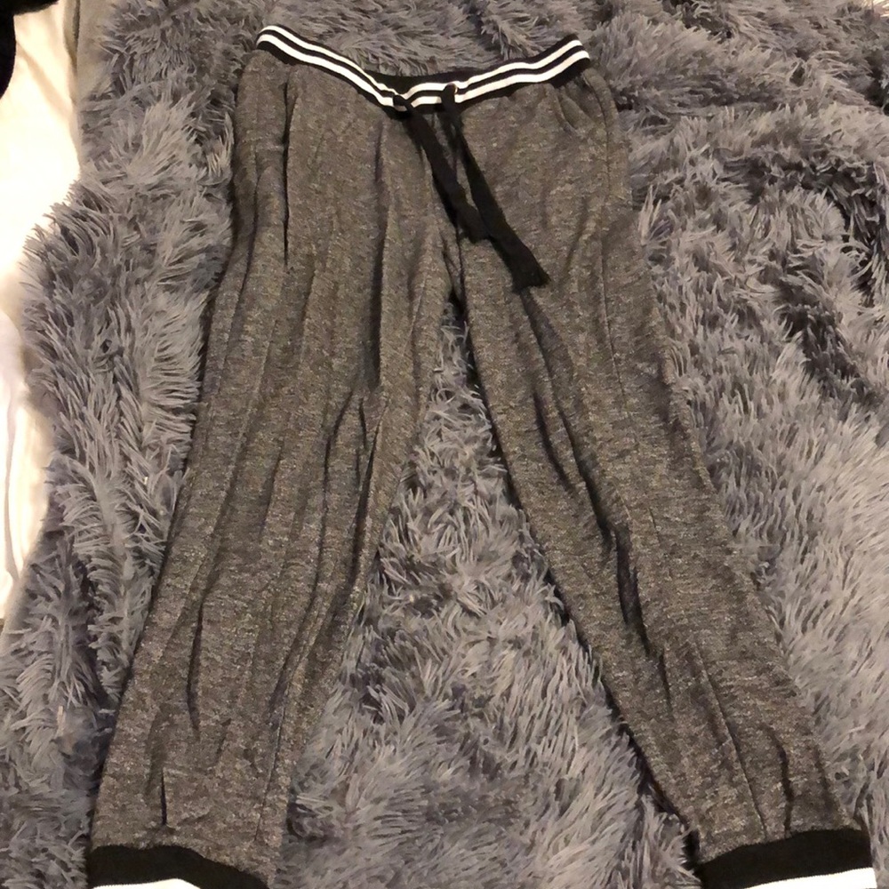 Gray joggers
